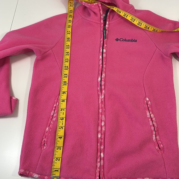 COLUMBIA fleece jacket, girls, Size M, pink - Picture 8 of 10